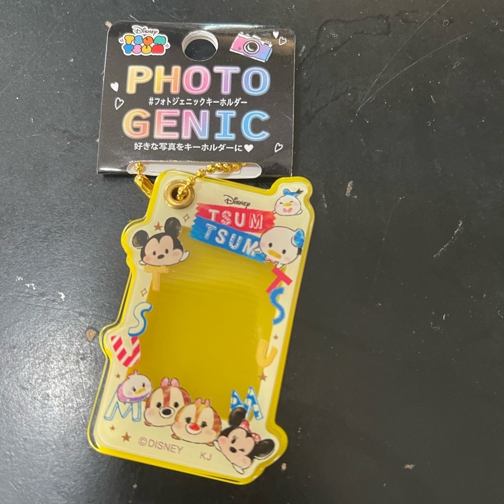Disney Tsum Tsum photo keychain